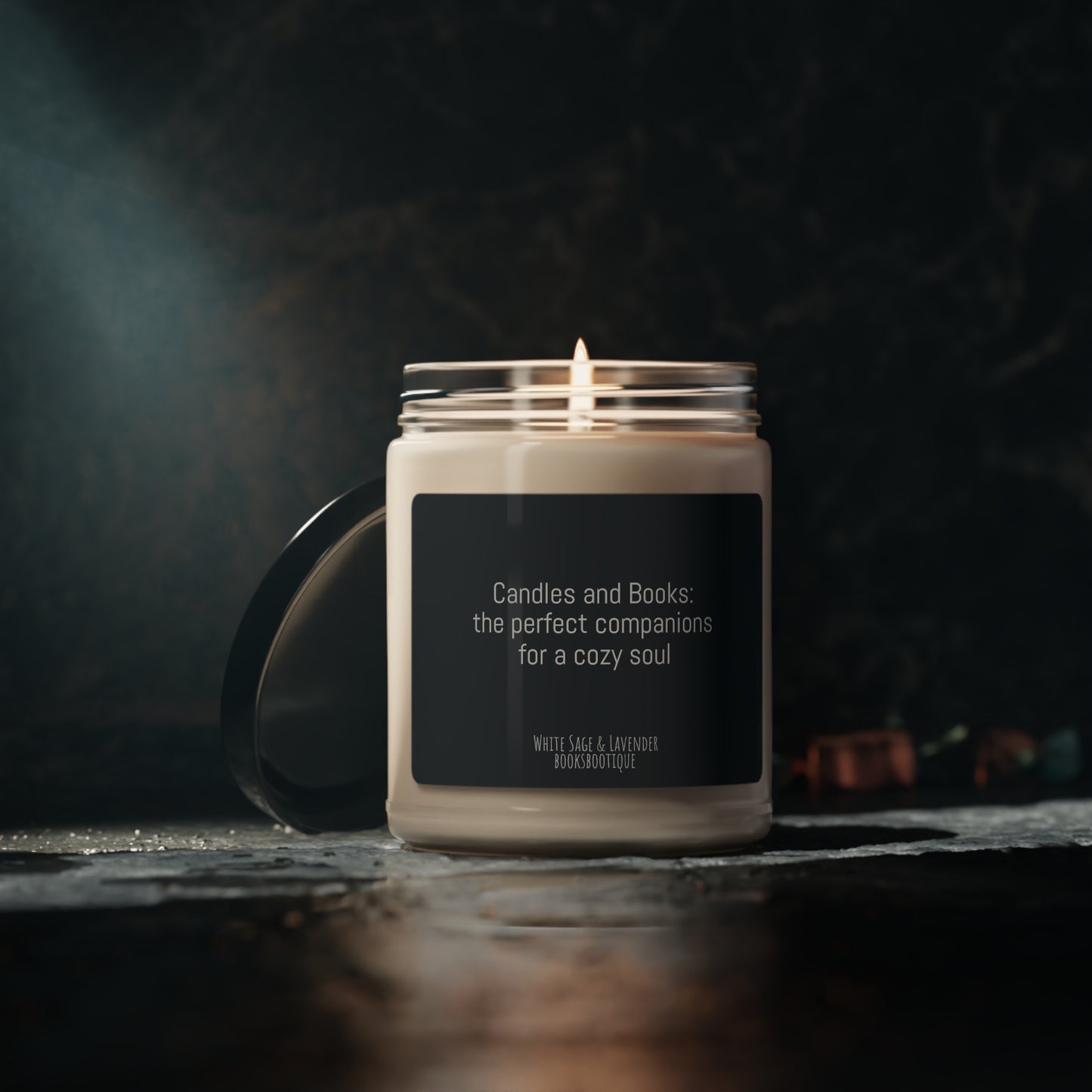 Candles and Books: The Perfect Companions for a Cozy Soul Candle