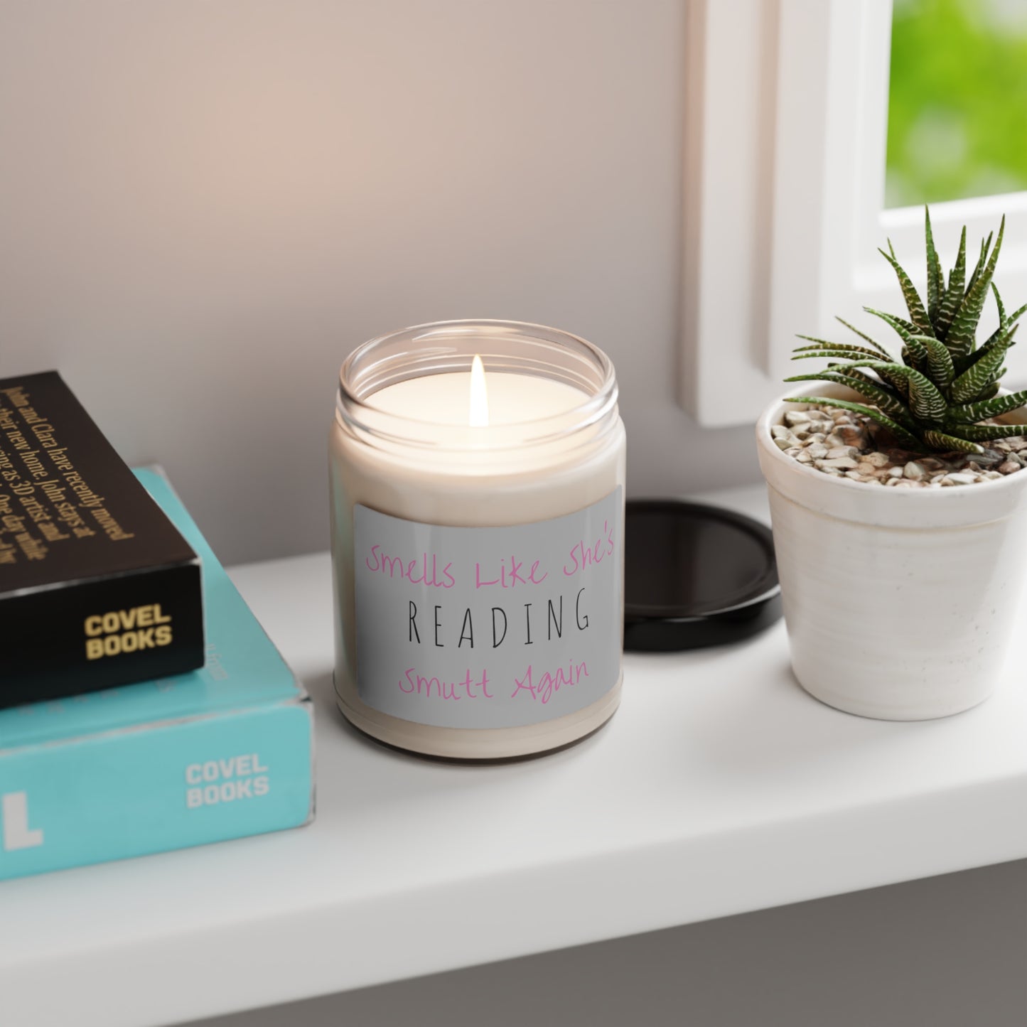 Smells Like She's Reading Smut Again, Book Lover 9oz Candles