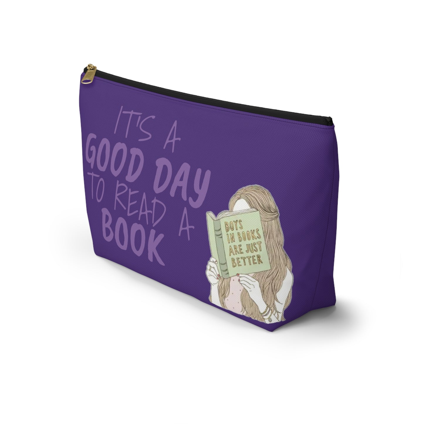 It's A Good Day To Read A Book Pouch